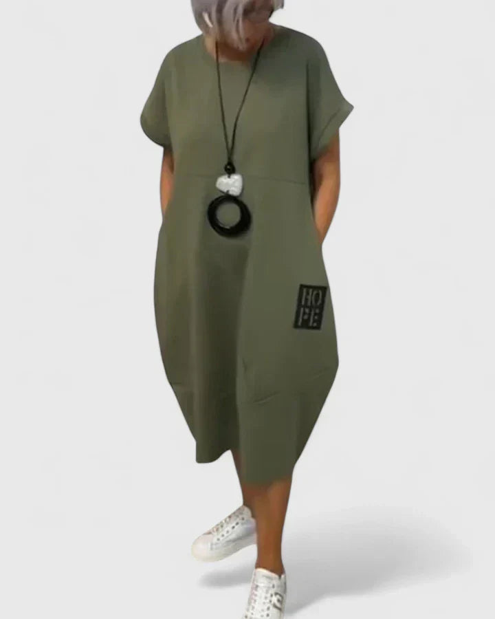 Thalyssiah | Comfortable Midi Dress